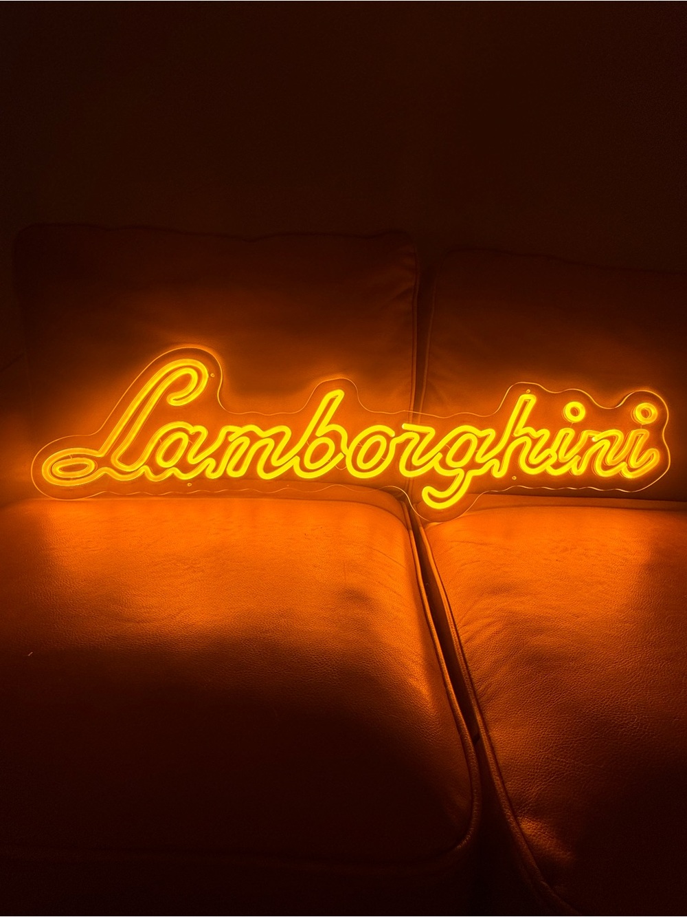 Lamborghini Neon Sign 3.5 feet long